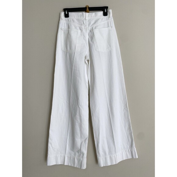 Madewell Womens Superwide-Leg Jeans True White NWT Size 30 - Picture 15 of 15